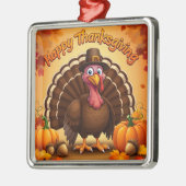 Thanksgiving Pelgrim Turkije Ornament (Links)