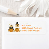 Thanksgiving Pelgrims Mailing Labels (Insitu)