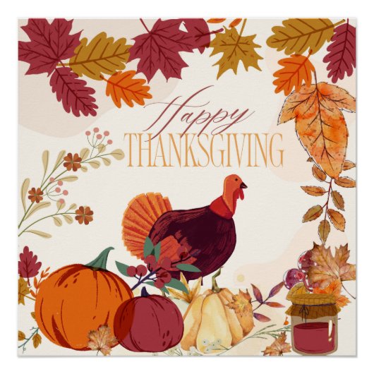 Thanksgiving Perfect Poster (Voorkant)