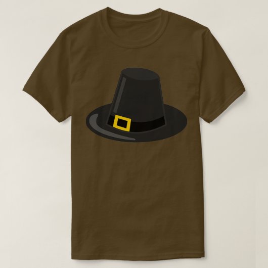 Thanksgiving pet Pilgrim T-shirt (Design voorkant)