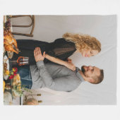 Thanksgiving photo  fleece deken (Voorkant (Horizontaal))