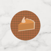 Thanksgiving Pie Dinner Party Table Confetti (Kleine voorkant)