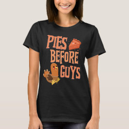 Thanksgiving Pie Fun Funny Thurkey T-shirt