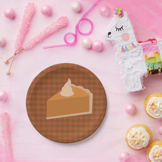 Thanksgiving Pie Papieren Bordje (Feest)