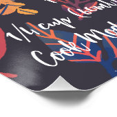 Thanksgiving Pie Pumpkin Turkije Perfect Poster (Hoek)