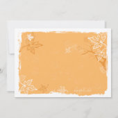 Thanksgiving Pie-uitnodiging Kaart (Achterkant)