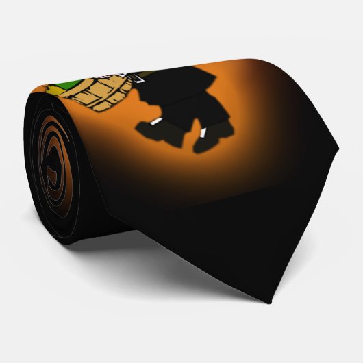 Thanksgiving Pilgrim Boy Dark Stropdas (Opgerold)