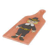 Thanksgiving Pilgrim Boy Snijplank (Hoek)