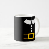 Thanksgiving Pilgrim Costume Shirt Turkije Dag Shi Koffiemok (Voorkant rechts)