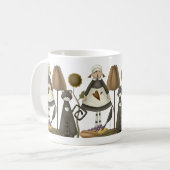 Thanksgiving Pilgrim Life Mok (Voorkant links)