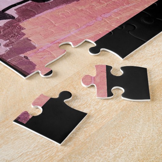 THANKSGIVING PILGRIM MAN puzzel Legpuzzel (Zijkant)