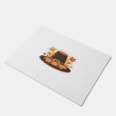 Thanksgiving Pilgrim Pet - Herfstoogst ontwerp C Deurmat (Schuin)