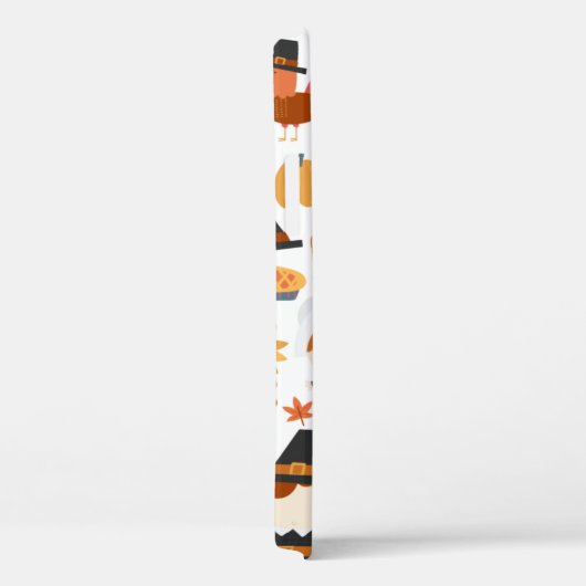 Thanksgiving Pilgrims Harvest Pattern Case-Mate iPhone Case (Achterkant / Rechts)