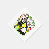 Thanksgiving Pilgrims Servet (Hoek)