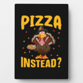 Thanksgiving Pizza in plaats daarvan Fotoplaat (voorkant)