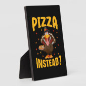 Thanksgiving Pizza in plaats daarvan Fotoplaat (Zijkant)