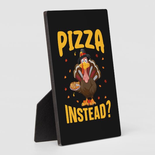 Thanksgiving Pizza in plaats daarvan Fotoplaat (Zijkant)