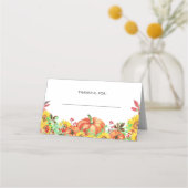 Thanksgiving-plaatskaart Plaatskaartje (Voorkant)