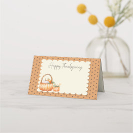 Thanksgiving Plaatskaartje