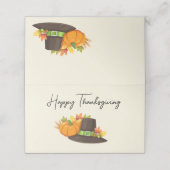 Thanksgiving Plaatskaartje (Buitenkant ongevouwen)