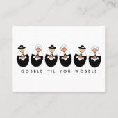 Thanksgiving Plaatskaartje (Achterkant)