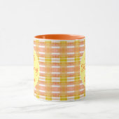 Thanksgiving Plaid Coffee Mok (Midden)