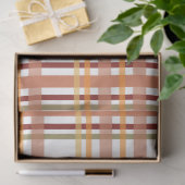 Thanksgiving Plaid Serie Ontwerp 9 Tissuepapier (Geschenk)
