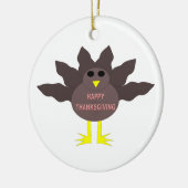 Thanksgiving Plcuked Turkey Ornament (Links)