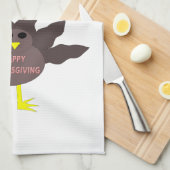 Thanksgiving Plucked Turkey Custom Kitchen Tow Theedoek (Quarter Fold)
