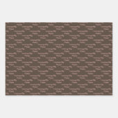 Thanksgiving Plucked Turkey Inpakpapier Vel (Voorkant 2)