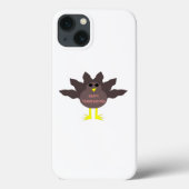 Thanksgiving Plucked Turkey iPhone Case (Achterkant)