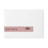 Thanksgiving Plucked Turkey Labels Adreslabel Wikkel (Voorkant)