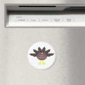 Thanksgiving Plucked Turkey Magnet (Insitu (Vaatwasser))