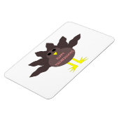 Thanksgiving Plucked Turkey Magnet Magneet (Linkerzijde)