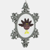 Thanksgiving Plucked Turkey Ornament (Links)