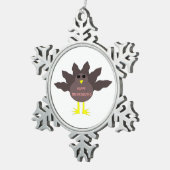 Thanksgiving Plucked Turkey Ornament (Rechts)