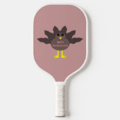 Thanksgiving Plucked Turkey Pickleball Paddle (Voorkant)