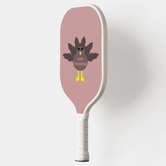 Thanksgiving Plucked Turkey Pickleball Paddle (Links)