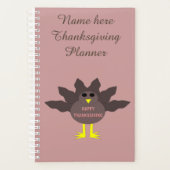 Thanksgiving Plucked Turkey Planner (Voorkant)