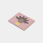 Thanksgiving PLucked Turkey Post merkt Pad op Post-it® Notes (Schuin)
