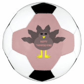 Thanksgiving Plucked Turkey Voetbal (Voorkant)