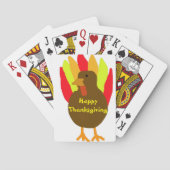 Thanksgiving pokerkaarten (Achterkant)