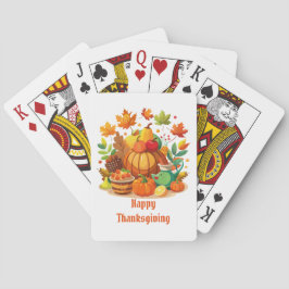 Thanksgiving Pokerkaarten