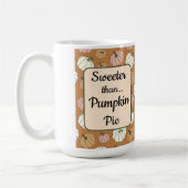Thanksgiving pompoen all-over print koffiemok (Links)