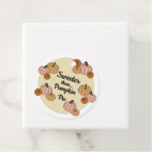 Thanksgiving pompoen bedankjes labels (In situ)