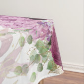 Thanksgiving pompoen Bourgondische bloemen Tafelkleed (Voorbeeld)