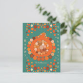 Thanksgiving Pompoen Briefkaart (Staand voorkant)