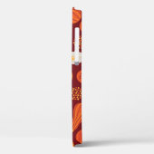 Thanksgiving pompoen bruin naadloos patroon. Case-Mate iPhone case (Achterkant / Links)
