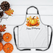 Thanksgiving Pompoen Custom Herfst Keuken Gift Schort