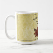 Thanksgiving pompoen Damask | Geel Koffiemok (Links)